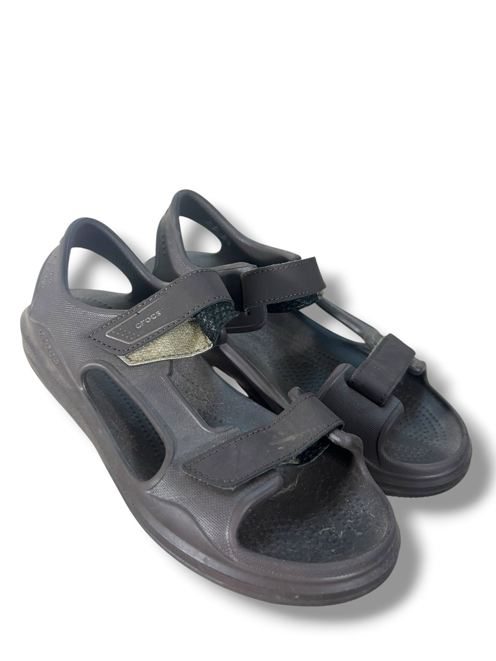 Crocs Kids Swiftwater Expedition Brown Water Sandals Size Youth 6